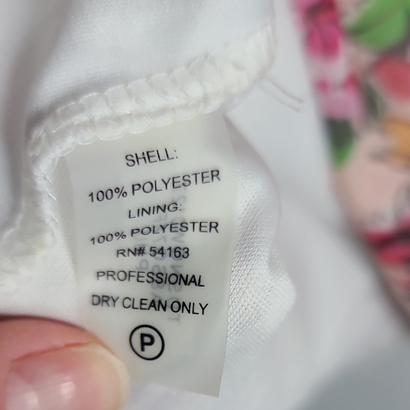 TOMMY HILFIGER Floral Sleeveless Multicolor Shift Dress Size 4 - Picture 3 of 14